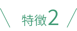 特徴2